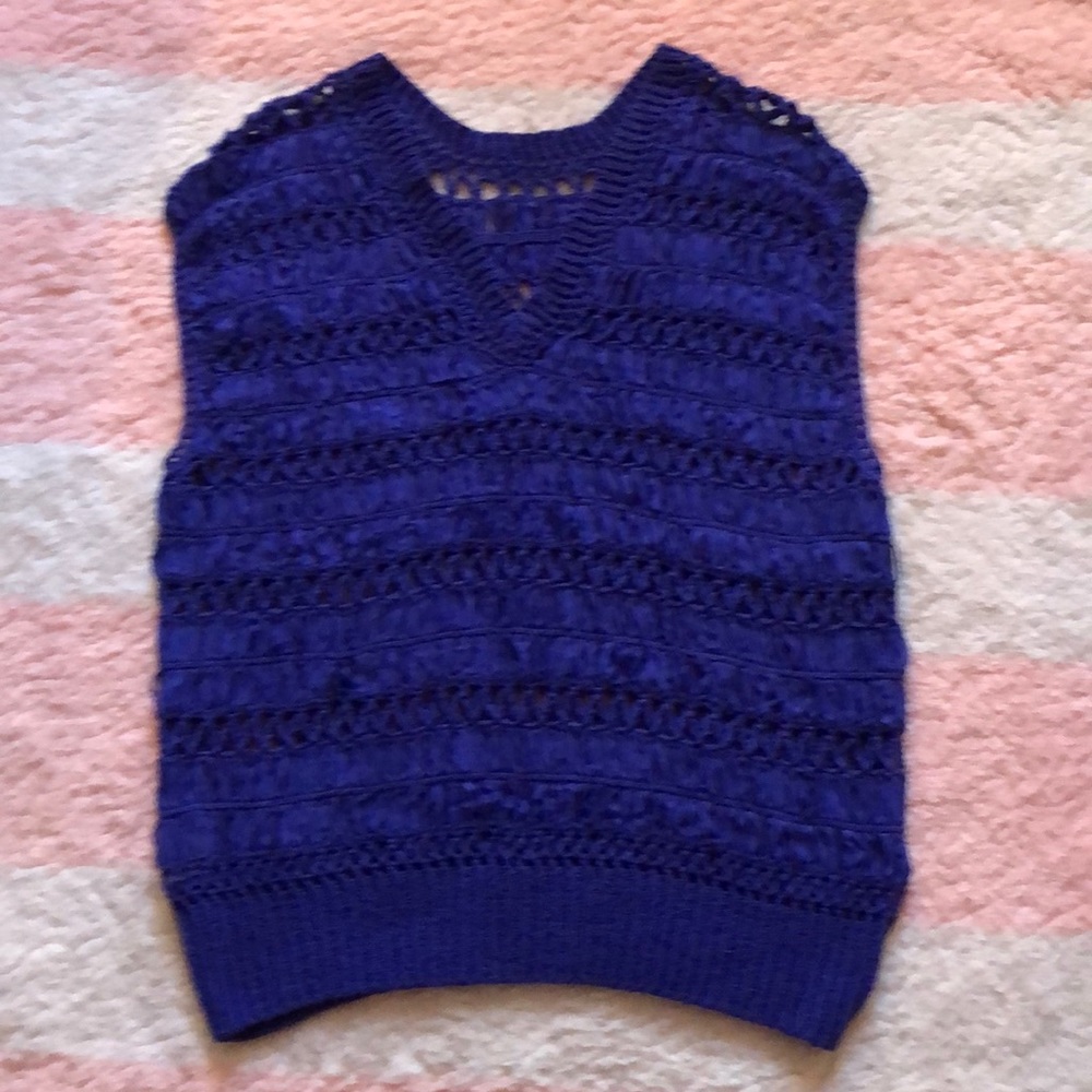 Violet summer sweater